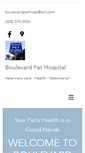 Mobile Screenshot of boulevardpethosp.com